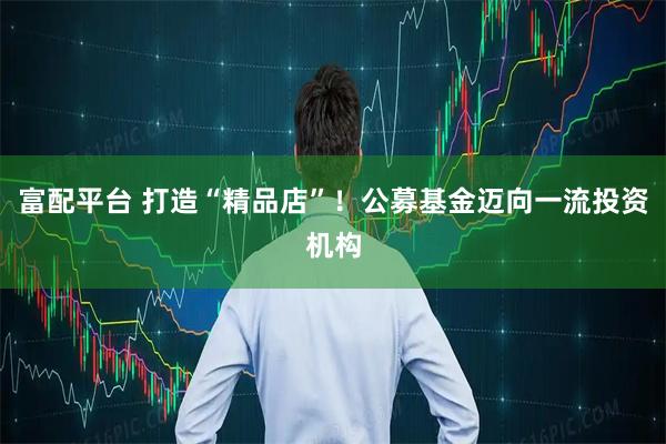 富配平台 打造“精品店”！公募基金迈向一流投资机构